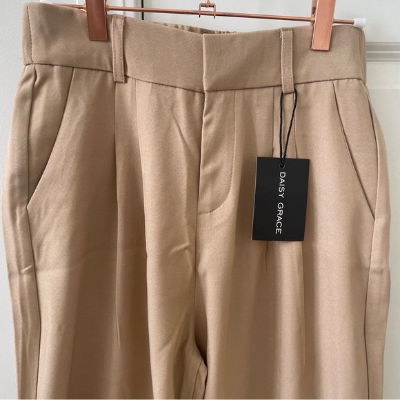 Daisy Grace Wide-Leg Pants - Small - Brown - Picture 3 of 7